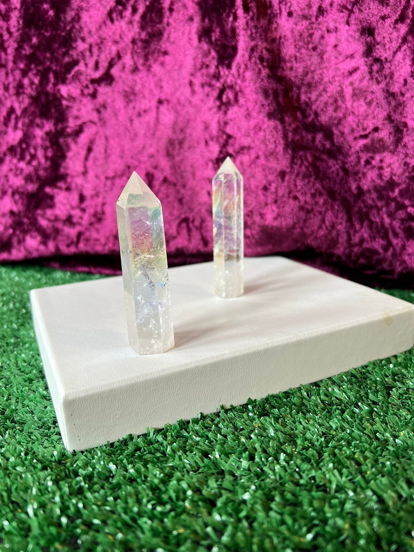 Clear Quartz Tower